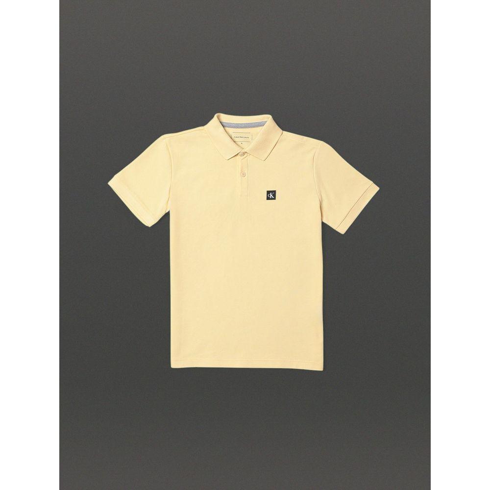 Polo Menino Premium Calvin Klein Jeans - Amarelo Manteiga - 1