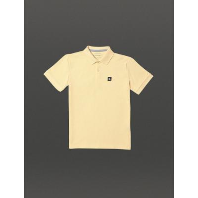 Polo Menino Premium Calvin Klein Jeans - Amarelo Manteiga