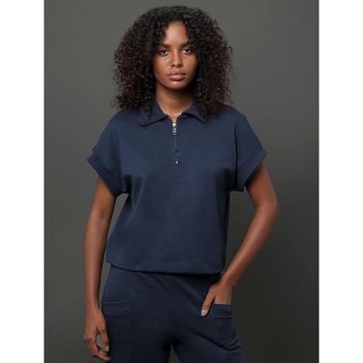 Blusa Feminina Malha Idaho Calvin Klein Jeans - Marinho