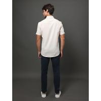 Camisa Masculina Linen Cotton Calvin Klein Jeans - Off White - 2