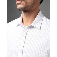 Camisa Masculina Slim Stripes Calvin Klein Jeans - Branco