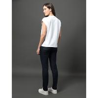 Blusa Feminina Malha Rugby Calvin Klein Jeans - Branco - 2