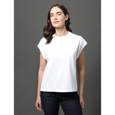 Blusa Feminina Malha Rugby Calvin Klein Jeans - Branco