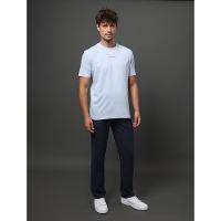 Camiseta Masculina Logo Centralizado Calvin Klein Jeans - Lavanda - 3