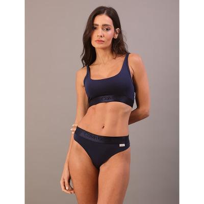 Top Feminino Pima Cotton Calvin Klein Feminina Underwear - Marinho