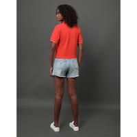 Polo Feminina Piquet Duplo Calvin Klein Jeans - Vermelho - 2