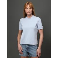 Camiseta Feminina Malhão Com Punhos Calvin Klein Jeans - Lavanda - 1
