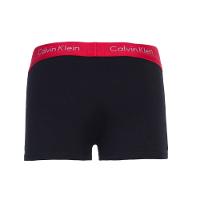 Kit 2 Underwear Trunk Classic Costura Frontal Elástico Preto Cueca Infantil Calvin Klein - Preto