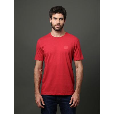 Camiseta Masculina Algodão Egípcio Calvin Klein - Vermelho