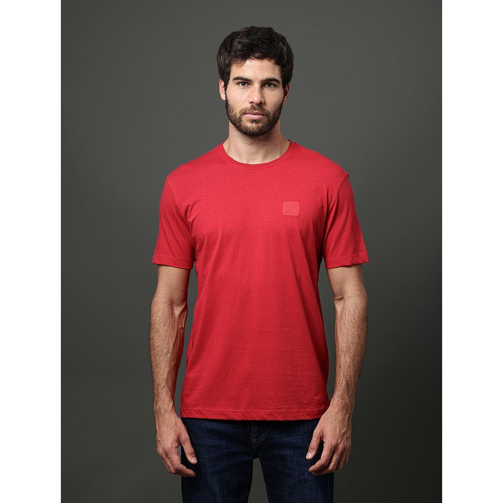 Camiseta Masculina Algodão Egípcio Calvin Klein - Vermelho - 1