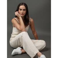 Blusa Feminina Malha Linho Calvin Klein Jeans - Off White - 5