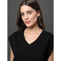 Blusa Feminina Malha Rugby Calvin Klein Jeans - Preto