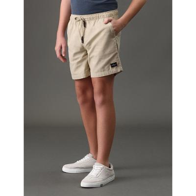 Bermuda Infantil Color Curta Paper Calvin Klein - Caqui Claro