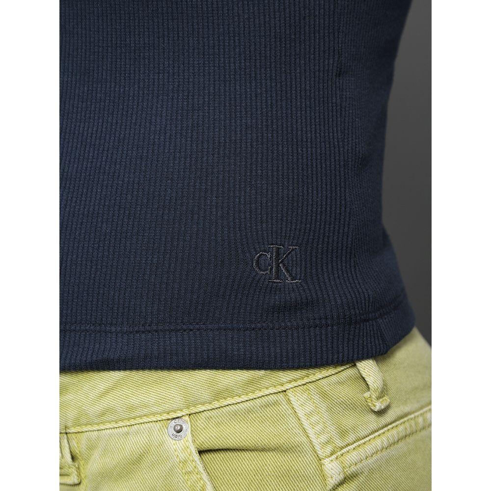 Regata Feminina Nadador Ribana Calvin Klein Jeans - Marinho - 4