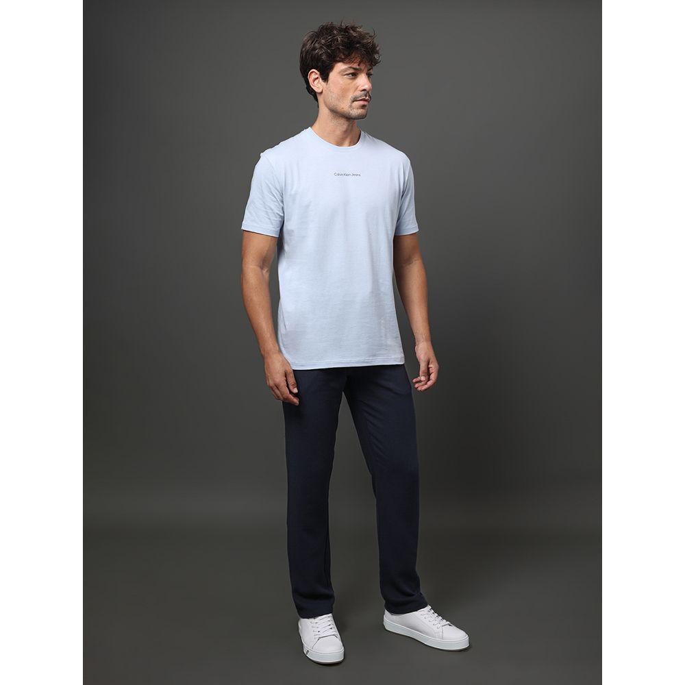 Calça Masculina Linen Calvin Klein Jeans - Marinho - 3