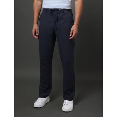 Calça Masculina Linen Calvin Klein Jeans - Marinho