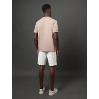 Camiseta Masculina Yeah Calvin Klein Jeans - Caqui Medio - 2