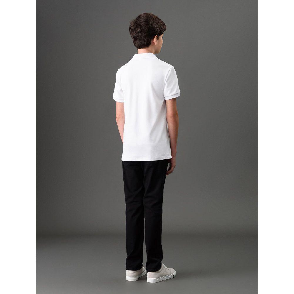 Polo Menino Logo Re Issue Calvin Klein Jeans - Branco 2 - 2