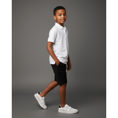 Polo Menino Logo Re Issue Calvin Klein Jeans - Branco 2