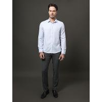 Camisa Masculina Slim Oxford Leve Calvin Klein - Azul Claro - 3
