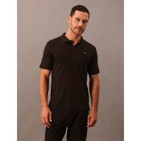 Polo Masculina Manga Curta Smooth Calvin Klein - Preto - 2