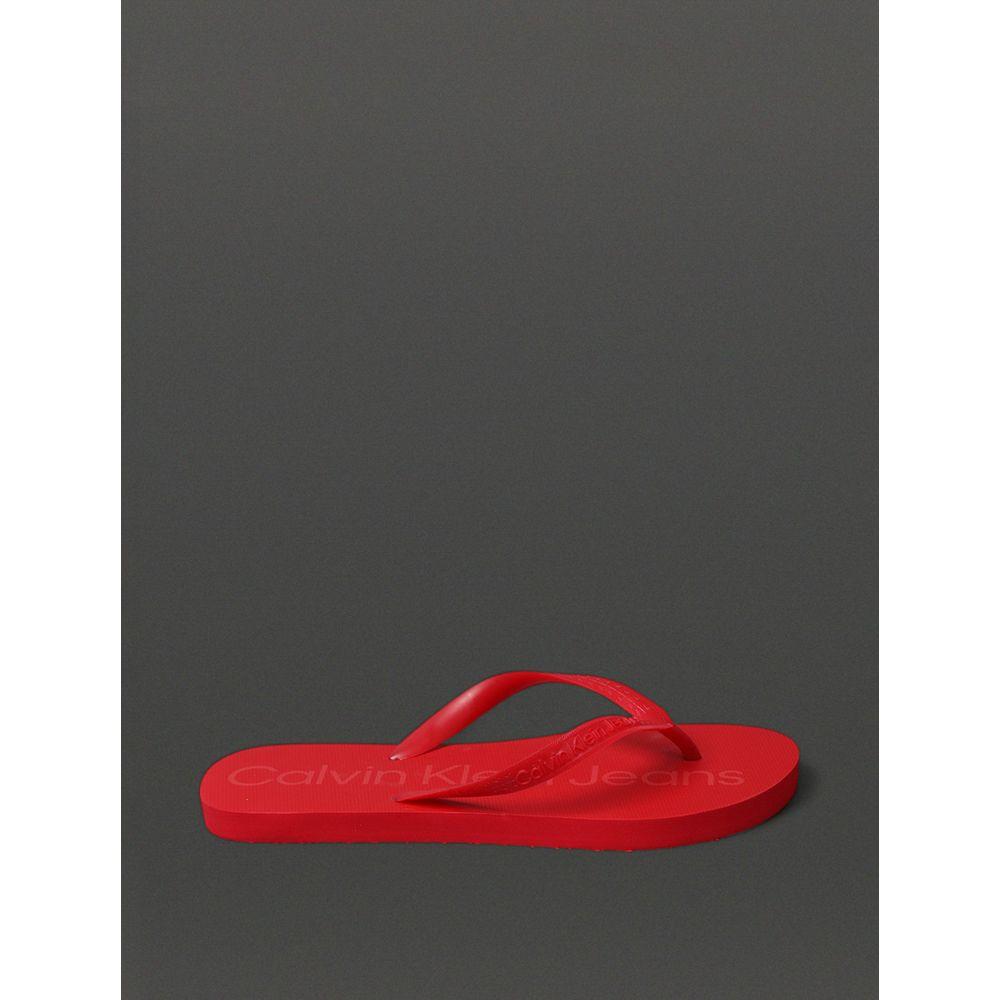 Chinelo Masculino Básico Calvin Klein Jeans - Vermelho - 1