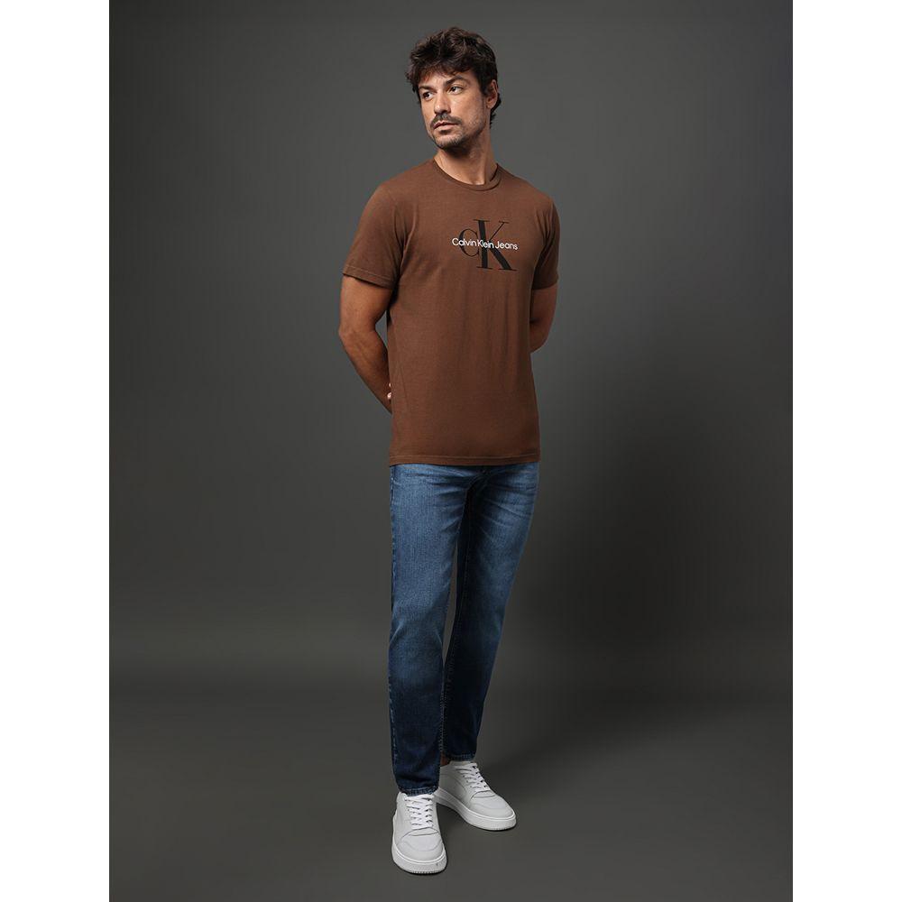 Calça Jeans Masculina Skinny 5 Pockets Calvin Klein Jeans - Azul Médio - 3