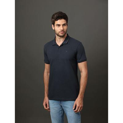 Polo Masculina Listras Calvin Klein Jeans - Marinho