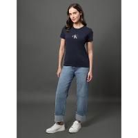 Camiseta Feminina Reissue Centralizado Calvin Klein Jeans - Marinho - 3