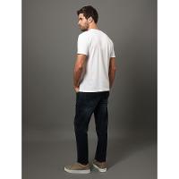 Camiseta Masculina Rubber Patch Calvin Klein - Branco - 1