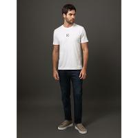 Camiseta Masculina Rubber Patch Calvin Klein - Branco - 2