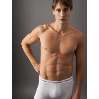 Kit 4 Cuecas Trunk Classic Cintura Baixa Com Elastano Calvin Klein Underwear - Branco + Preto + Mescla - 5