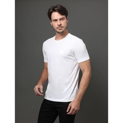 Camiseta Masculina Algodão Egípcio Calvin Klein - Branco 2
