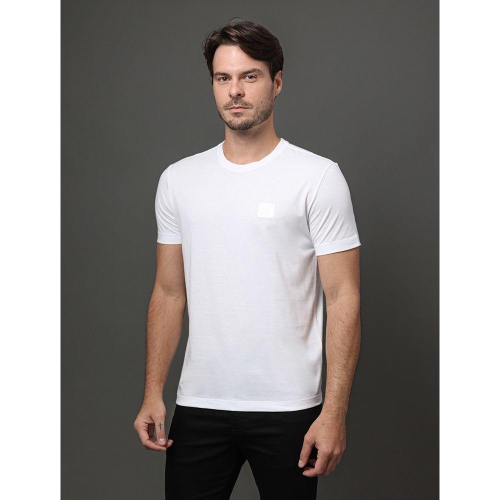 Camiseta Masculina Algodão Egípcio Calvin Klein - Branco 2 - 1