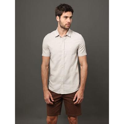 Camisa Masculina Tela Calvin Klein Jeans - Off White