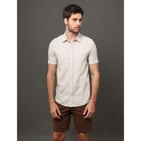 Camisa Masculina Tela Calvin Klein Jeans - Off White - 1