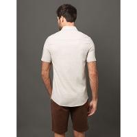 Camisa Masculina Tela Calvin Klein Jeans - Off White - 2