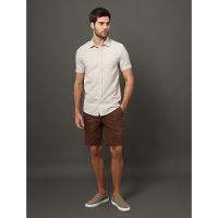 Camisa Masculina Tela Calvin Klein Jeans - Off White - 3