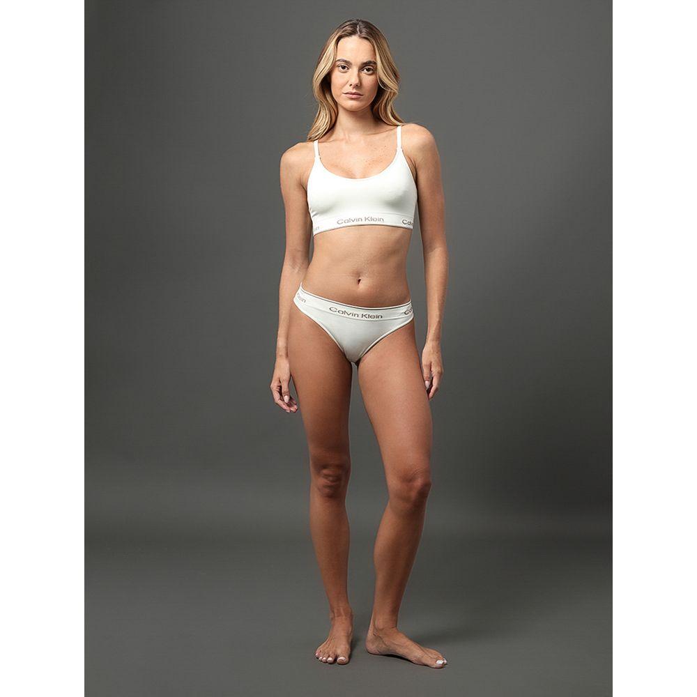 Top Triângulo Feminino Modern Cotton Seamless Calvin Klein Underwear - Off White - 1