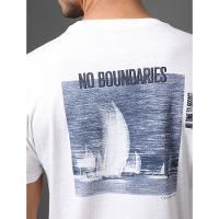 Camiseta Masculina No Boundaries Calvin Klein Jeans - Branco