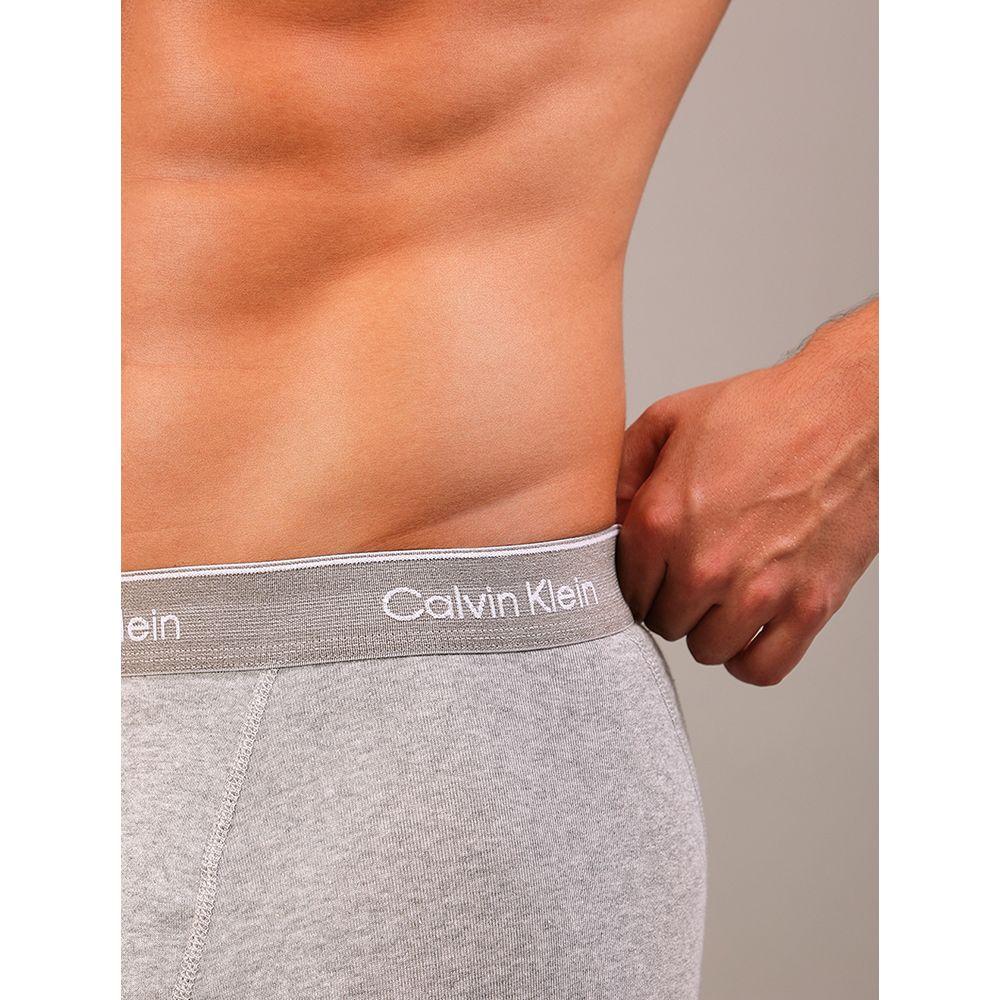 Kit 3 Cuecas Boxer Brief Cotton Calvin Klein Underwear - Multi - 5