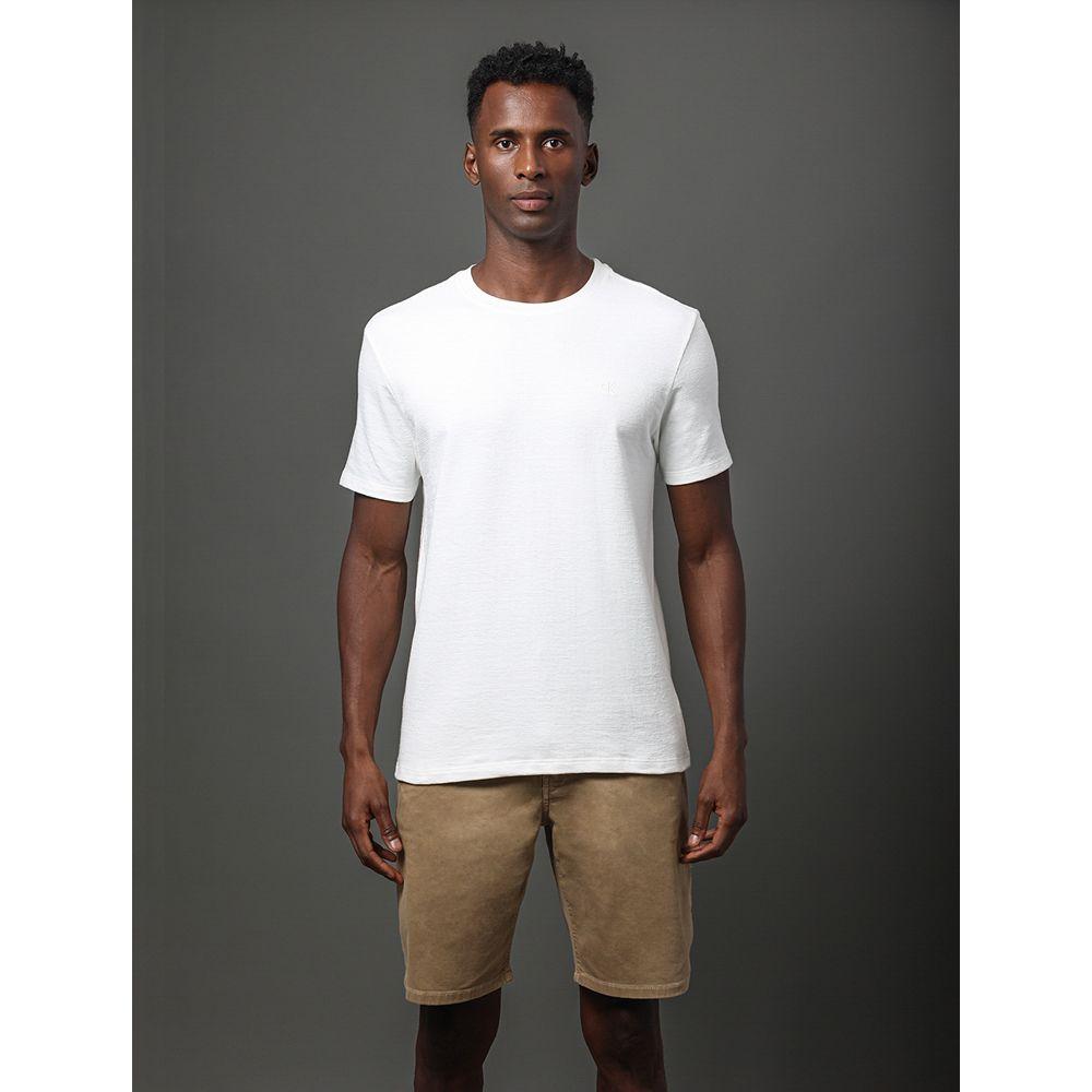 Camiseta Masculina Soft Calvin Klein Jeans - Off White - 1