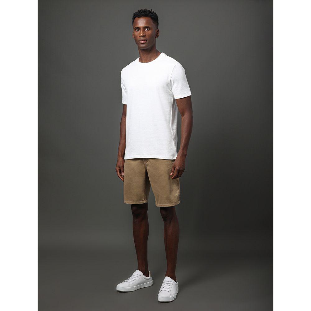 Camiseta Masculina Soft Calvin Klein Jeans - Off White - 3