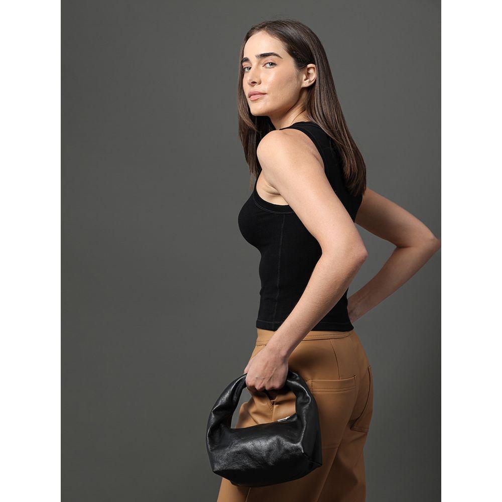 Regata Feminina Ribana Viscose Calvin Klein Jeans - Preto - 5