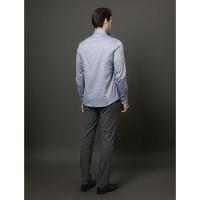 Camisa Ml Slim Maquinetada - Marinho - 2