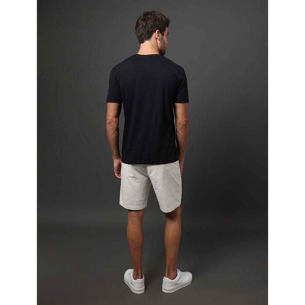 Camiseta Masculina Algodão Egípcio Calvin Klein - Preto - 2