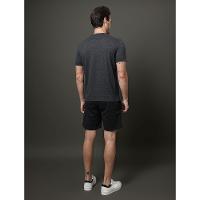 Camiseta Masculina Listrada Calvin Klein - Preto - 2