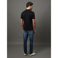 Polo Masculina Slim Pima Calvin Klein Jeans - Preto - 2