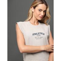 Camiseta Feminina Athletics Calvin Klein Jeans - Caqui Claro - 1