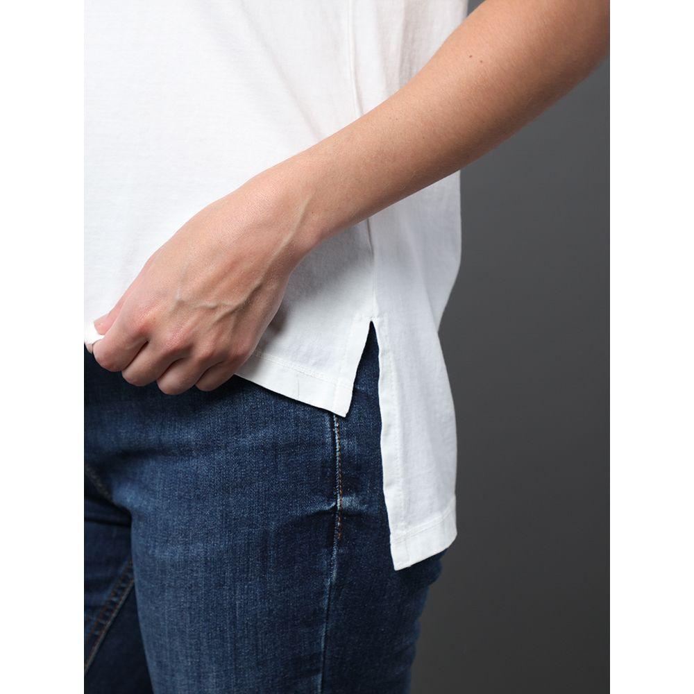 Camiseta Feminina All Calvin Klein Jeans - Off White - 4